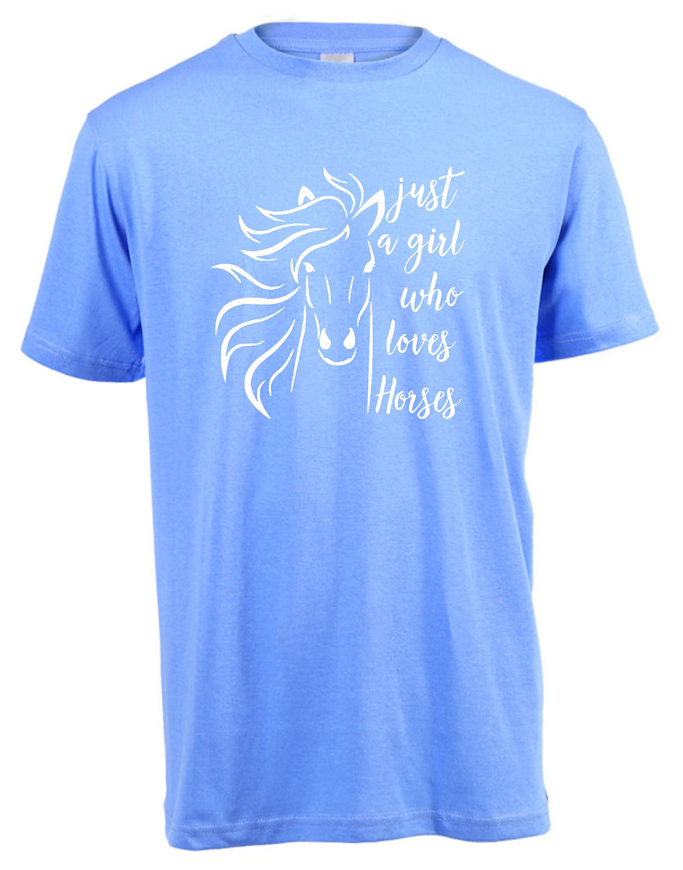Thumbnail: Just a girl who loves horses Kids T-shirt (Assorted Colours)