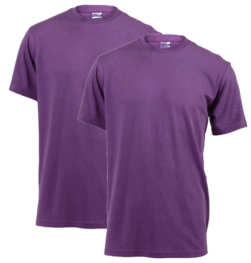 Thumbnail: Men's Blank 180g T-shirt - 2 Pack