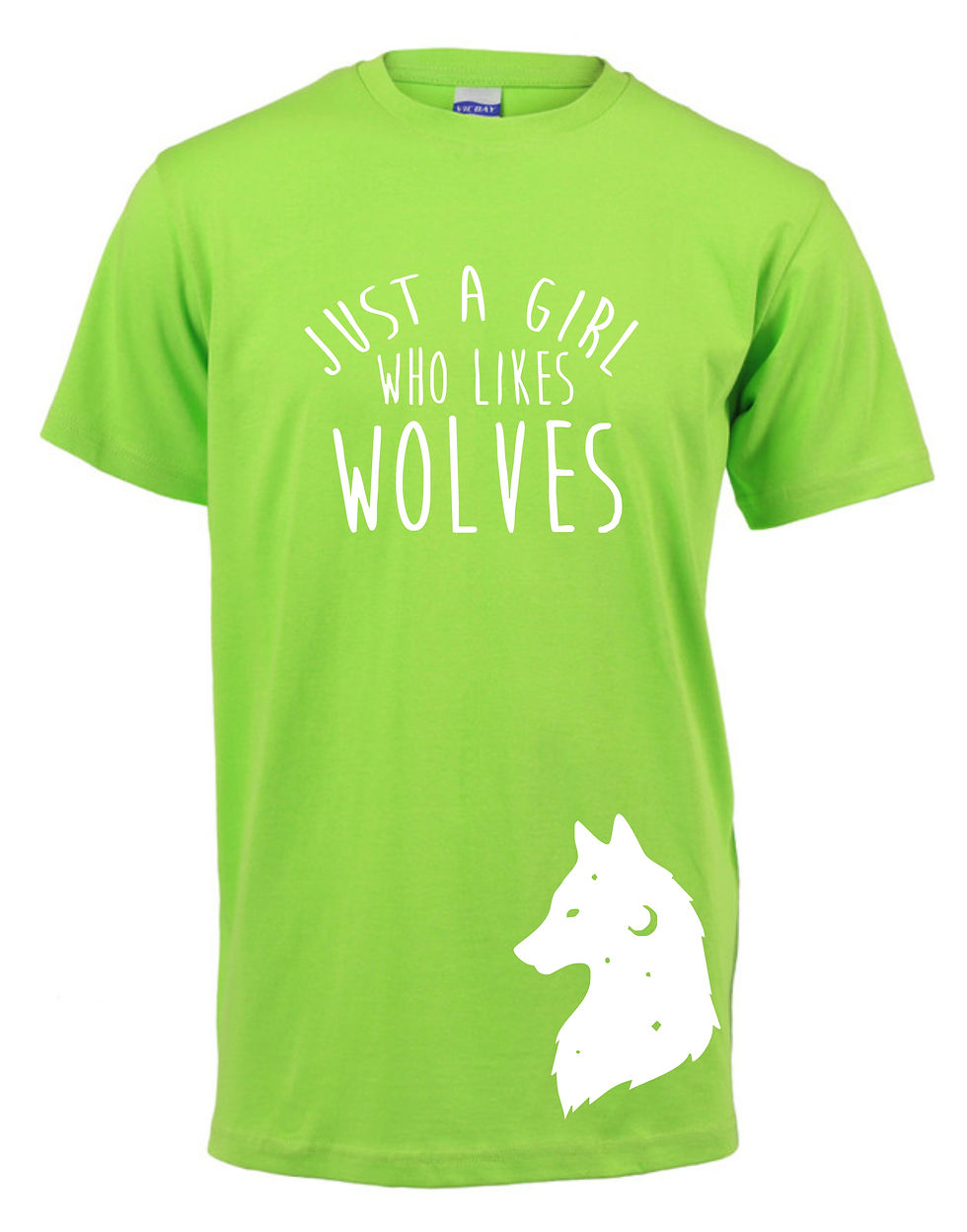 Thumbnail: Just a girl who likes Wolves Kids T-shirt (Assorted Colours)
