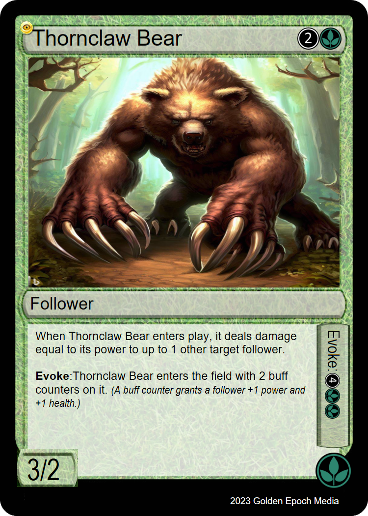 Thornclaw Bear