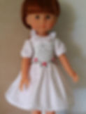 smocks blancs