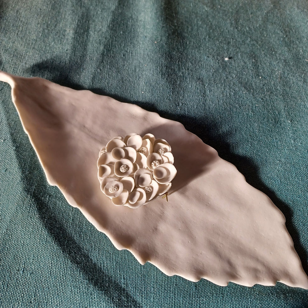 Miniature : Broche pétales