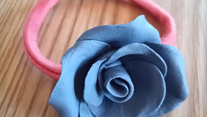 Rose de porcelaine bleue