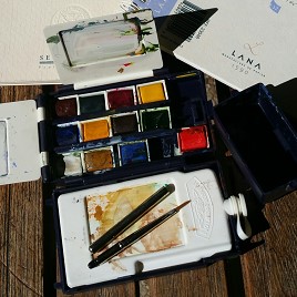 boite aquarelle portable