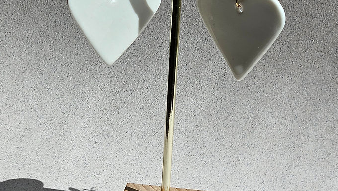 Boucles d'oreilles Grand Coeur