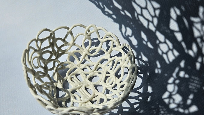 Dentelle de barbotine