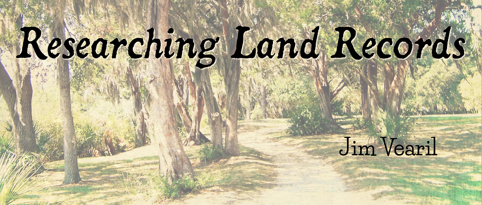 Researching Land Records