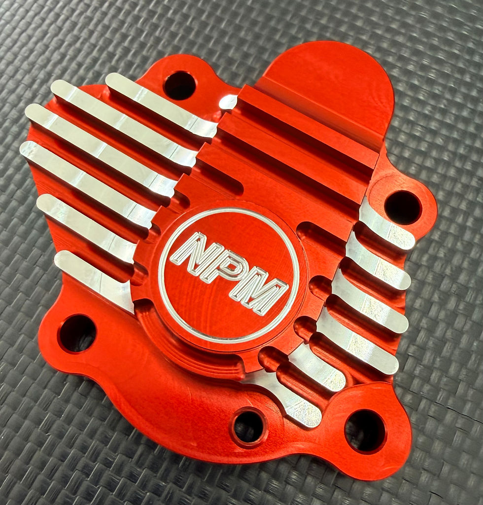 Thumbnail: 85-89 Finned Water Pump Cover