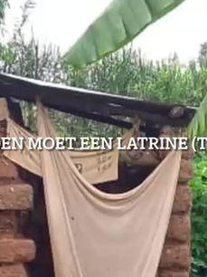 Latrine (toilet) voor elk huishouden
