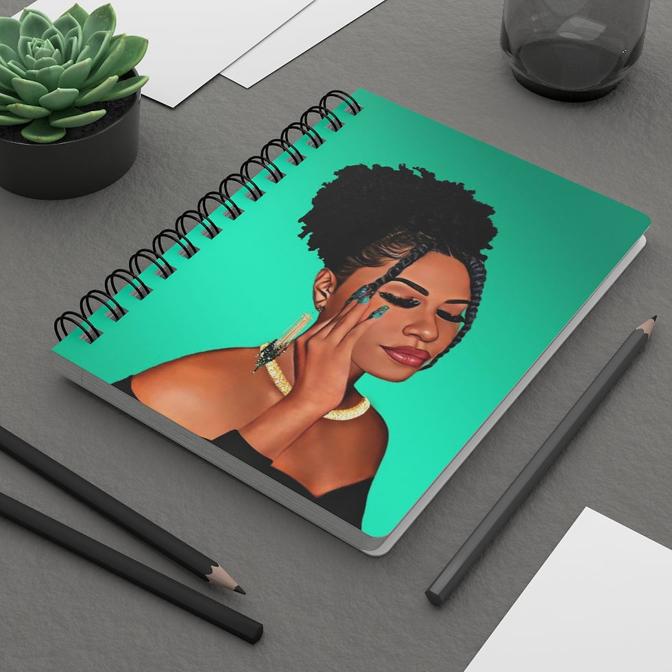 Thumbnail: Green Whispers Notebook/Journal