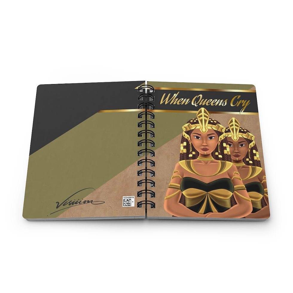 Thumbnail: When Queens Cry Notebook/Journal