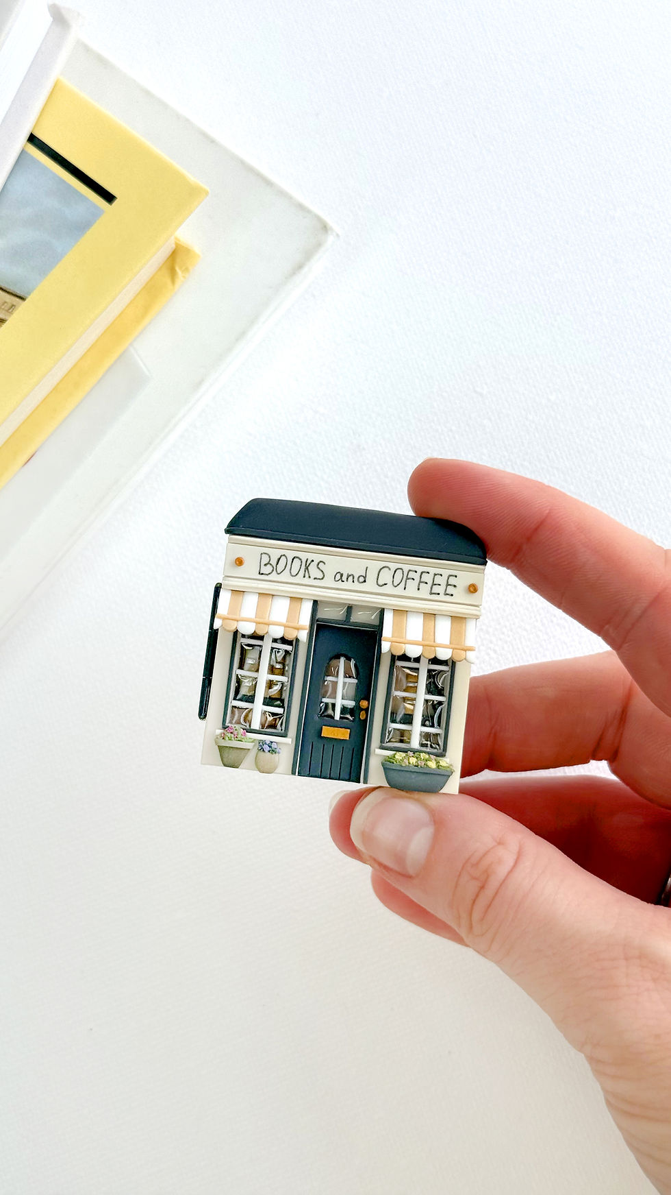 Thumbnail: PRE-ORDER "Books and Coffee" Miniature House