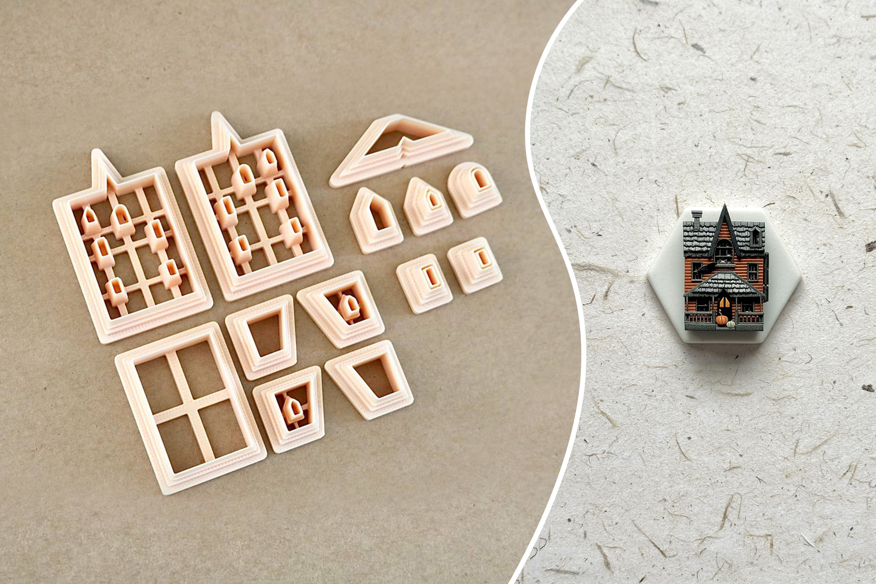 Halloween House Cutter Set