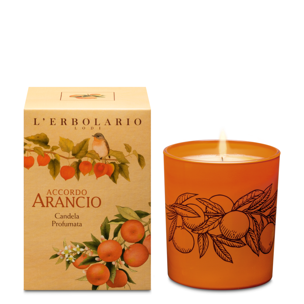 Perfumed Candle Accordo Arancio