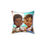 Thumbnail: Cute Pillow Featuring Characters from 'We Are Friends Too!' (Blue)