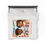 Thumbnail: 'We Are Friends Too!' Velveteen Plush Blanket (white)