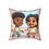 Thumbnail: Cute Pillow Featuring Characters from 'We Are Friends Too!' (Purple)