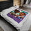 Thumbnail: 'We Are Friends Too!' Velveteen Plush Blanket (purple)