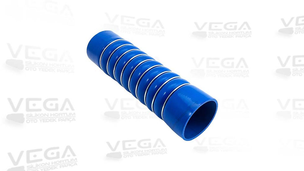 A3 3715018982 / Turbo Silikon Hortum / 8 Boğum / Ø78X84X320 MM