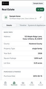 SteadVault Homeowner organization app