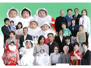 お宮参り・ご家族の絆のお写真は当店で