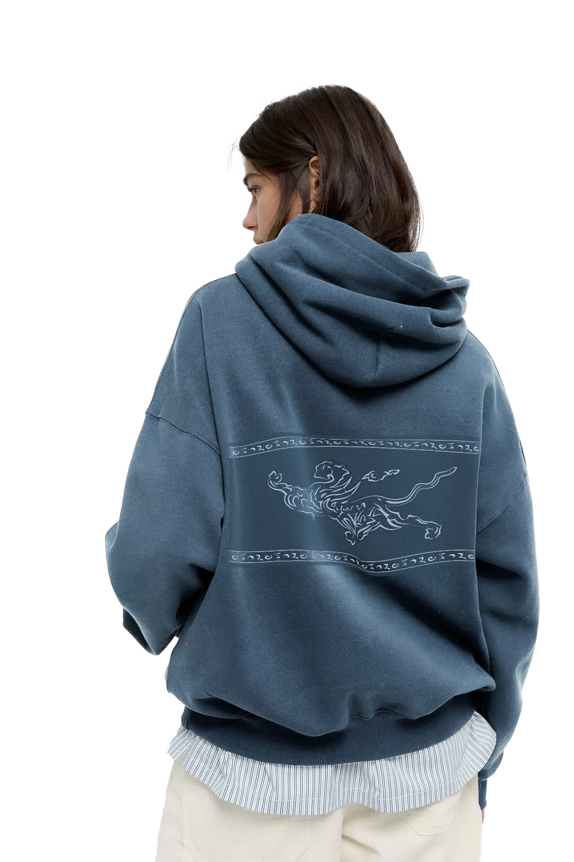 Jinno Krallığı kapüşonlu sweatshirt