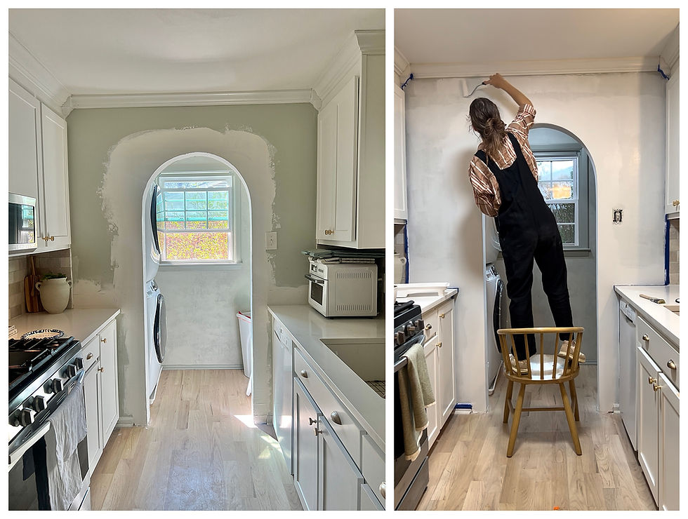 DIY arched doorway tutorial