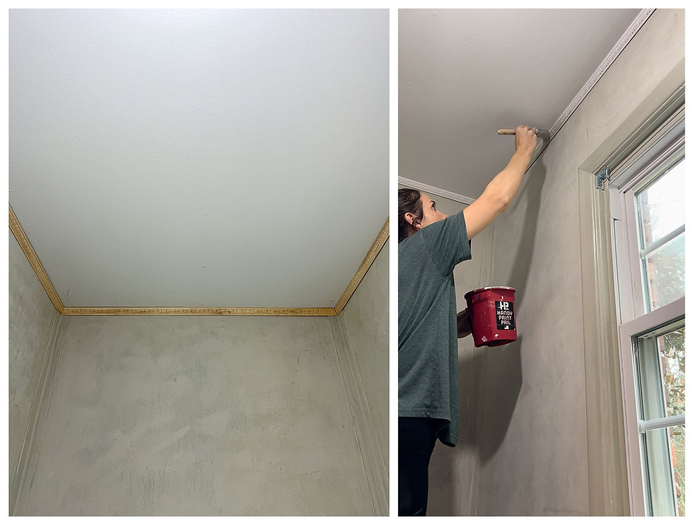 Laundry closet makeover