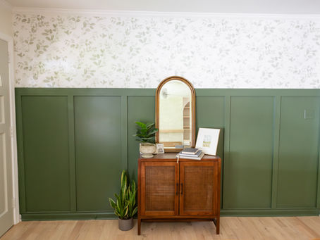 DIY Board and Batten Accent Wall