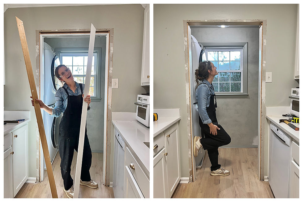 DIY arched doorway tutorial
