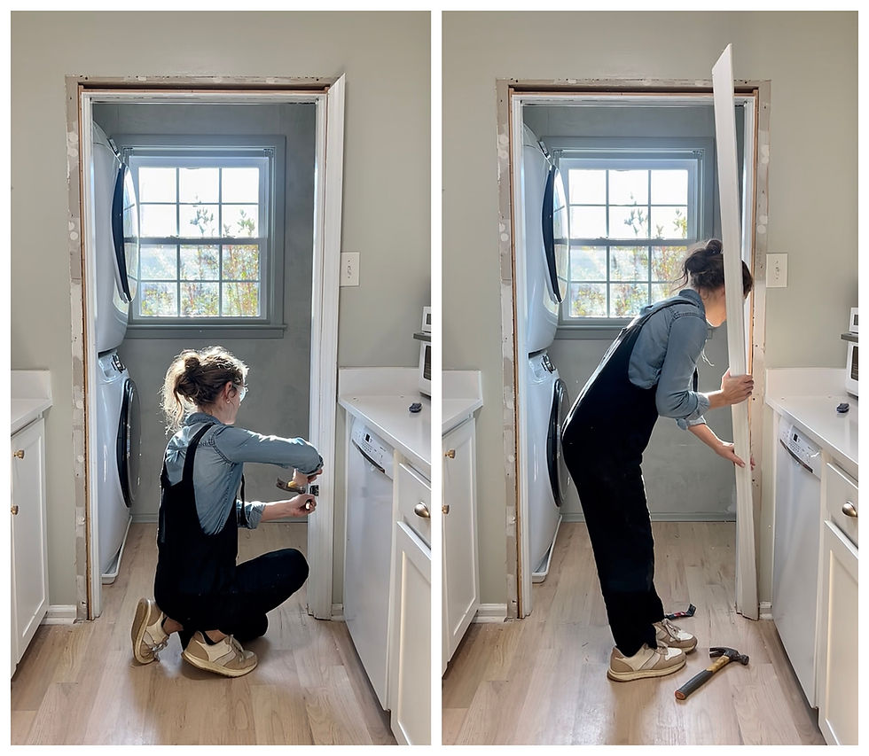 DIY arched doorway tutorial