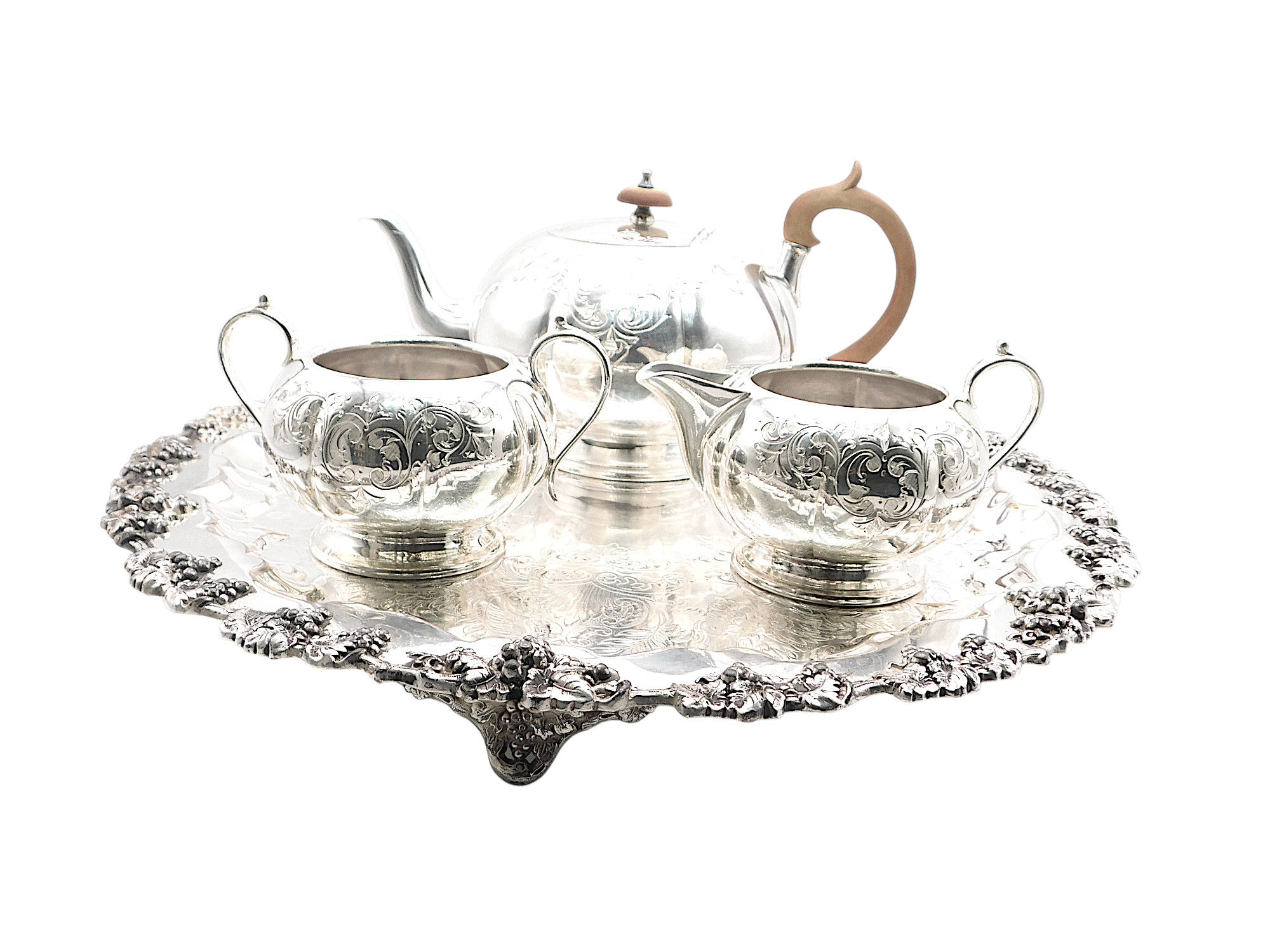 Raffinato Servizio da The – Sheffield, Inghilterra