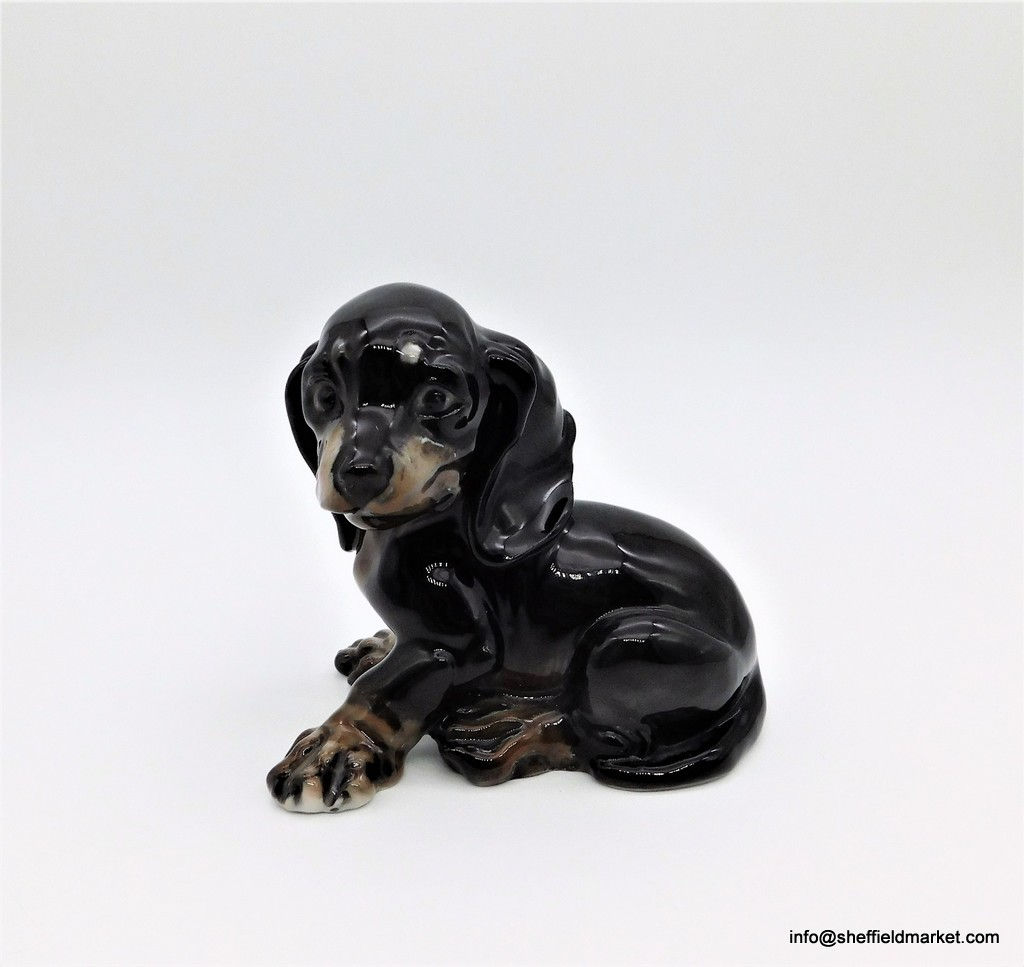 Розенталь - Щенок таксы - Г. Кусперт 1909 г.