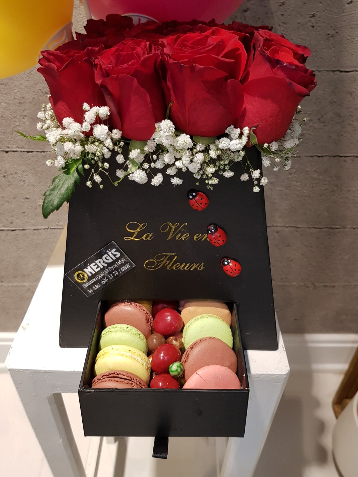 Mutlu Yıllar Aşkım Aranjmanı