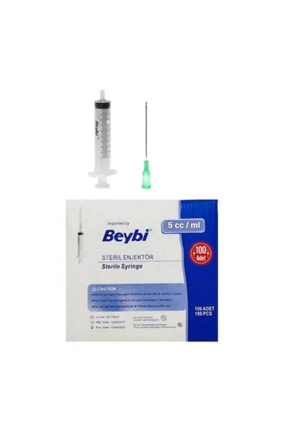 BEYBİ Steril Enjektör 5cc
