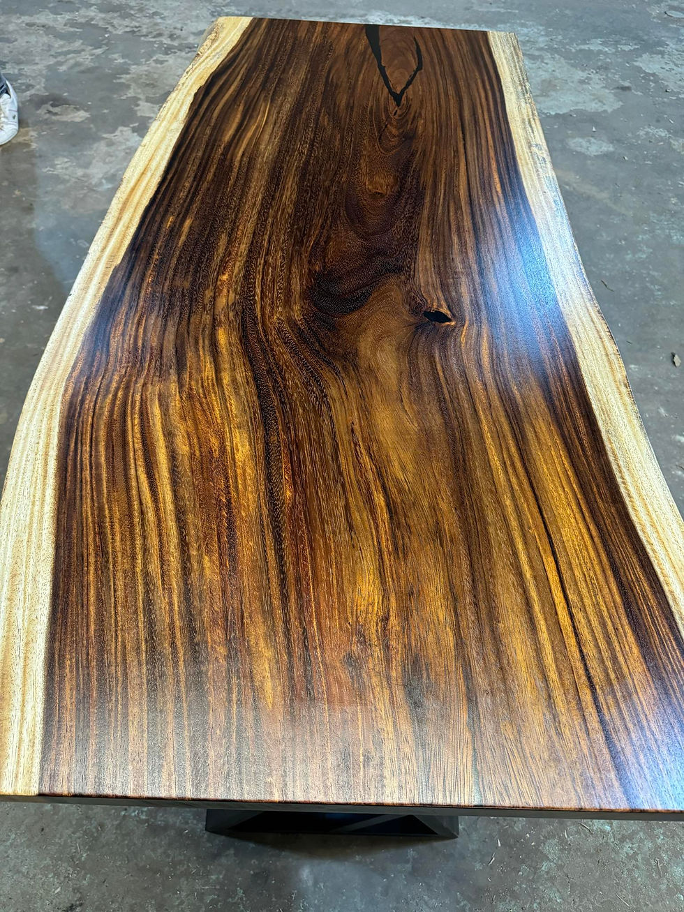 Thumbnail: SOLD Monkeypod Desk
