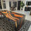 Thumbnail: Exotic Wood Waterfall Table