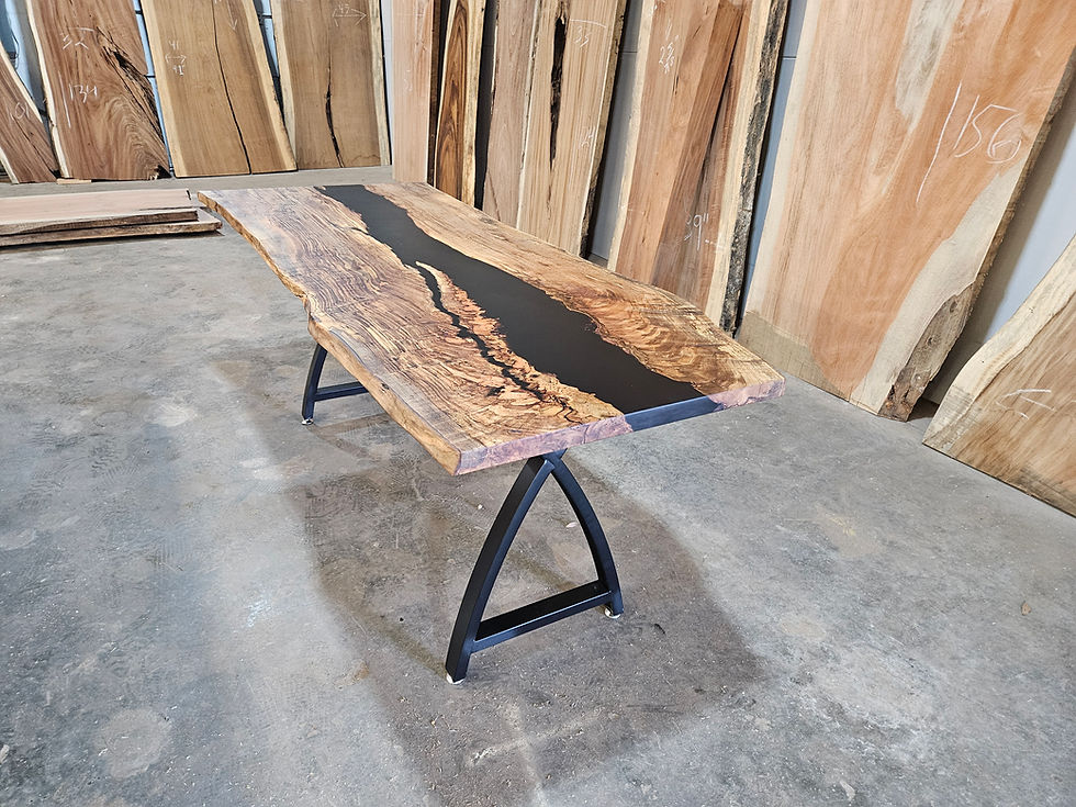 Thumbnail: Spalted Maple Epoxy River Table