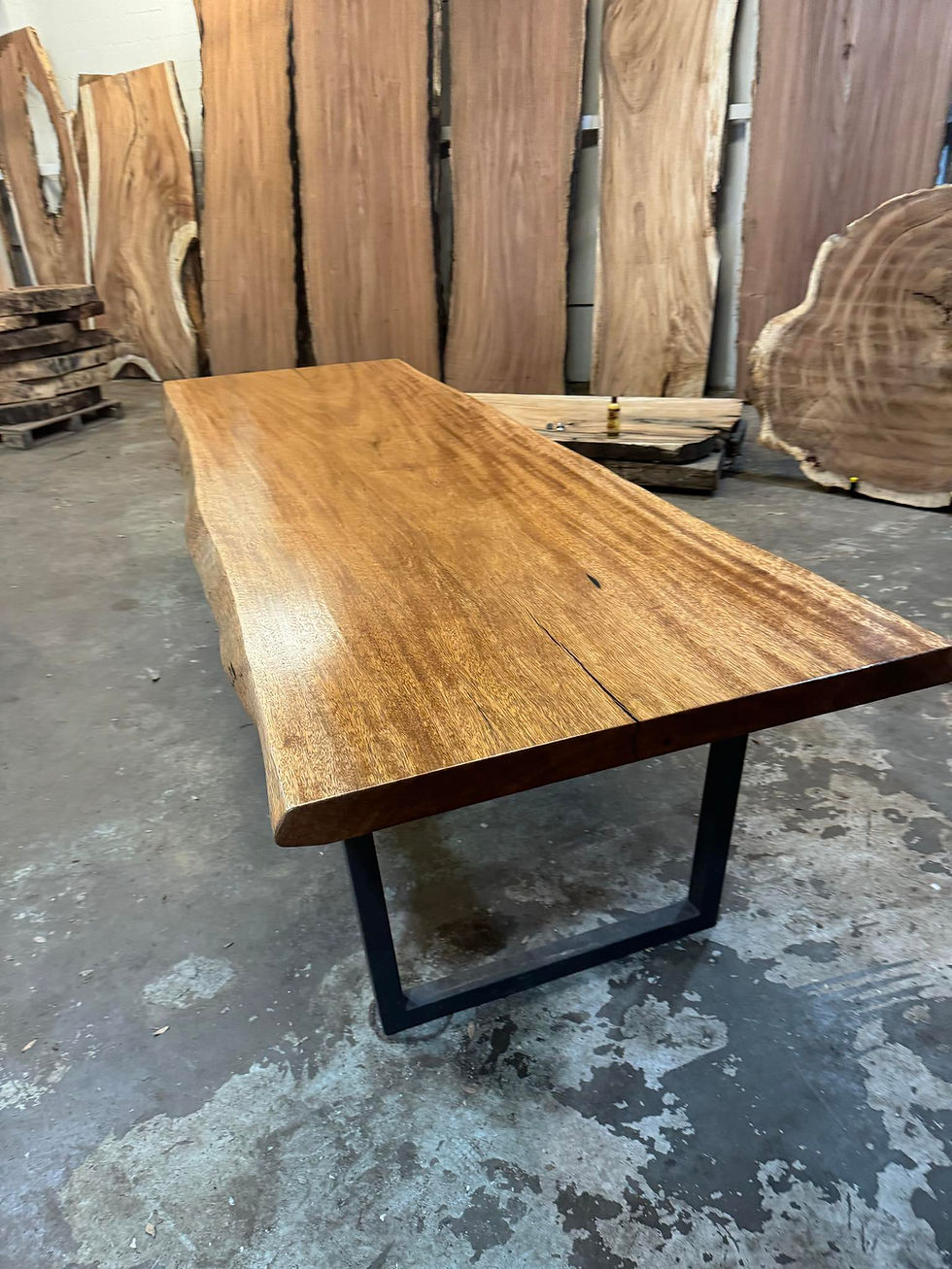 Thumbnail: SOLD Brazilian Cedar Dinning Table
