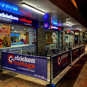 Chicken Cottag, Printed Barrier Systems Manufactured & Set Up