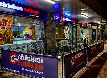 Chicken Cottag, Printed Barrier Systems Manufactured & Set Up