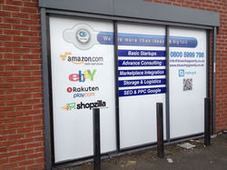 Complete Window Coverage With Full Colour Print Vinyl Graphics