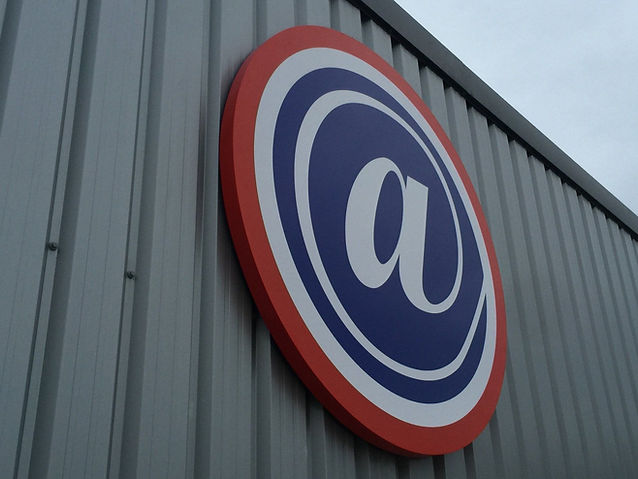Aytac Cash & Carry, Stainless Steel Logo 