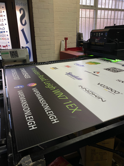 PVC Board Direct Printed For Vape Shop