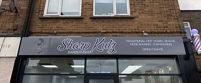 Sharp Kutz Printed Flat Sheet Sign