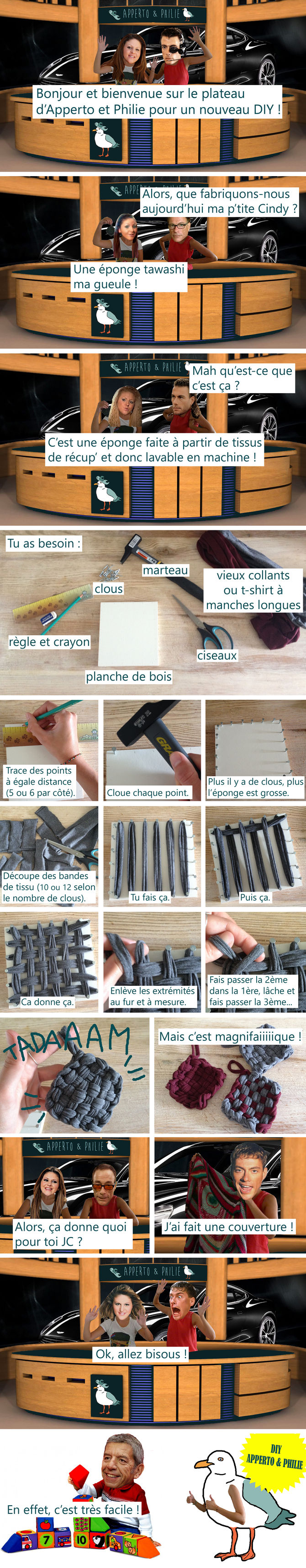 ET TOI, T'ES AWARE DE L'EPONGE TAWASHI ?