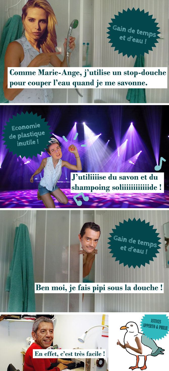 FABULEUX ! DECOUVRE 3 ASTUCES ECOLOS SOUS LA DOUCHE !