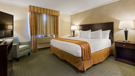 Best Western Davison Inn single bed room