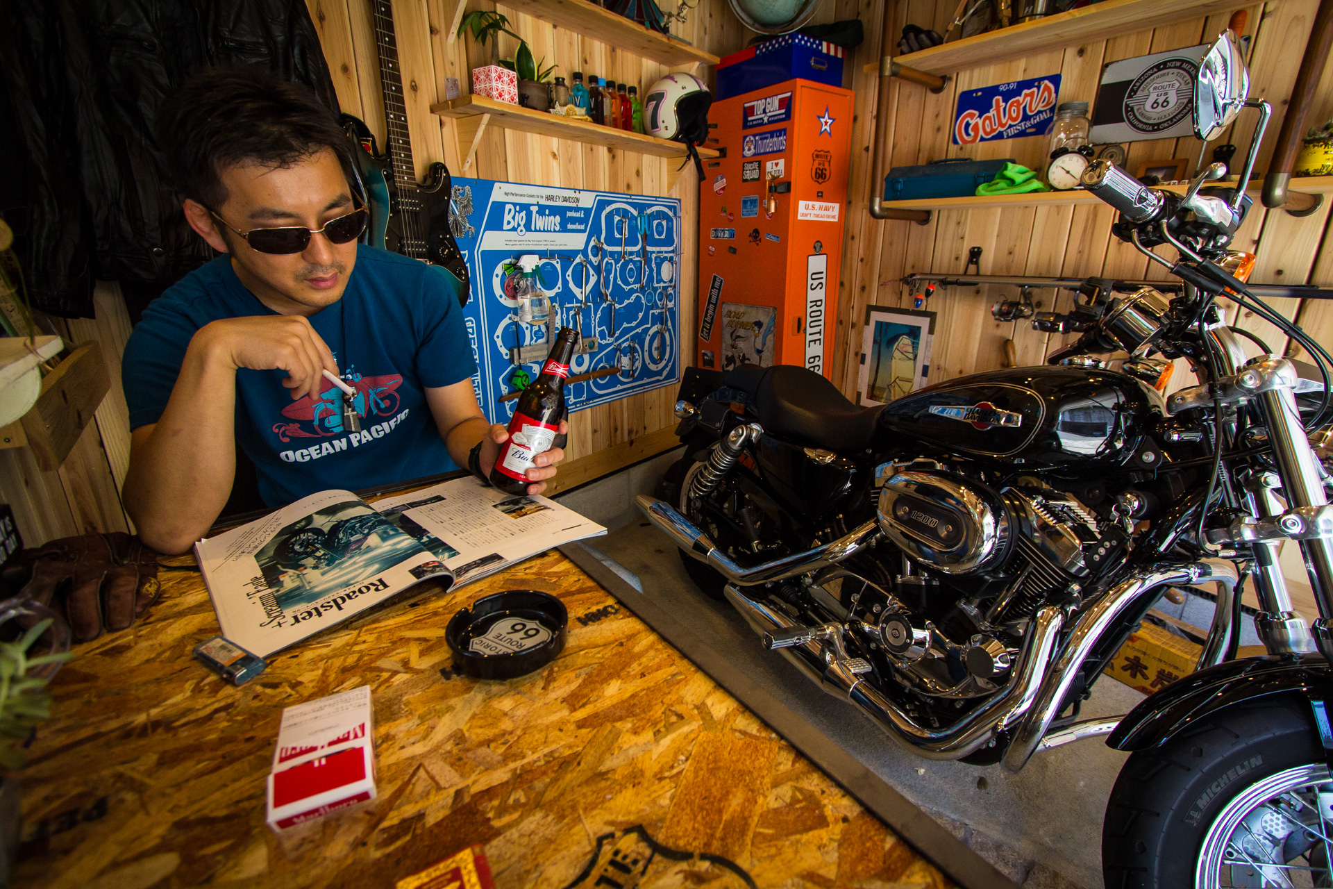 コンセプト 九州 福岡のバイクガレージ ログシェルター