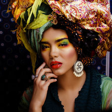 Model met Cubaanse Look